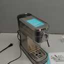 CASABREWS CM5418 Espresso Machine 20 Bar, Compact Espresso Maker with Steam Milk Frother, Stainless Steel Coffee Machine with 34oz Removable Water Tank for Cappuccino, Gift for Women or Men, Silver