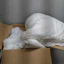 COONP California King Mattress Topper, Extra Thick Pillowtop, Cooling Plush Mattress Pad Cover Cotton Top Bed Topper Protector with 8-21 Inch Deep Pocket (White)