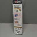 ArtBin Ribbon Storage Rack | Ribbon Spool Holder | Ideal for Craft Rooms & Studios, Gift Wrapping Stations, Small Craft Shops, Boutiques - White ((Pack of 1))