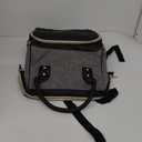 Femuar Diaper Bag Backpack Multifunction Maternity Nappy Baby Bag for Girls & Boys Large Capacity Travel Diaper Bags Black Gray