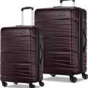 Samsonite Evolve SE Hardside Expandable Luggage with Spinners | Cordovan | 2PC SET (Carry-on/Large)