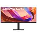 LG 34U650A-B 34-inch UltraWide WQHD (3440 x 1440) IPS Curved Wide Computer Monitor, 100Hz, HDR10, Built-in Speaker, HDMI, DisplayPort, USB Type-C PD 96W, Tilt/Height/Swivel Adjustable Stand, Black