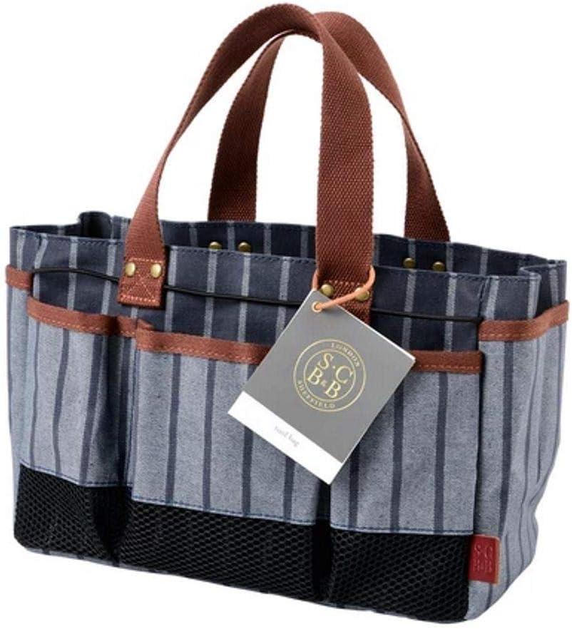 Burgon & Ball Sophie Conran Garden Tool Storage Bag with 8 Pockets (Blue)