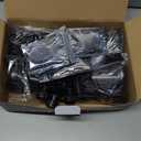 Holeva Spotlight Outdoor  120V Plug-in, 2700K Warm White LED Landscape Spot Lights with RGB 3 Lenses for Yard, Garden, Lawn&Tree Decor, IP67 Waterproof, Perfect for Holidays&Everyday (4 Pack, Black)