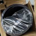 Office Chair Mat for Hardwood Floor: 63" x 51" Extra Large Black Office Chair Mats, Anti-Slip Rubber Floor Mat for Gaming Rolling Chair, Heavy Duty Sturdy Floor Protector Mat Under L Computer Desk