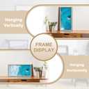 Natural 12x24 Picture Frame Lightweight yet Durable Frame Wall Hanging