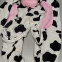 CuteOn Toddler Halloween Costume Onesie Cosplay Romper Christmas Infants Baby Costume Cow 3-4 Years