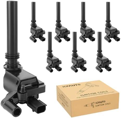 NPAUTO Ignition Coil Pack Replacement for 5.7L V8 Hemi 2003 2004 2005 Dodge Ram 1500 2500 3500, Dodge Durango, 5.7 SLT ST Pickup, UF378, Set of 8