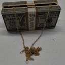 Classic Dollar Style Evening Bags With Diamond Shoulder Bag Wallet Clutch, Gray