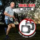 Running Lights 4 Pack Safety Jogging LED Light for Runners and Joggers High Visibility Reflective Running Gear with USB Charging Line and Strong Magnetic Clip for Night Running Walking Hiking