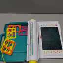 Fisher-Price Preschool Toy Learn & Doodle Desk Mess-Free Writing & Drawing Tablet with LCD Screen for Travel Creative Play Kids Ages 3+ Years