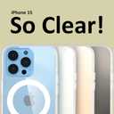 2 x Sonix Case for iPhone 15 Pro | Compatible with MagSafe | 10ft Drop Tested | Clear