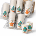 100 Pack Coffee Cups with Lids 18oz, Disposable Insulated Ripple Wall To Go Paper Coffee Cups for Hot/Cold Drinks Office Home Shop Event (Navy) (Blue)