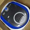 Electric Small Portable Compact Washer, Washing Machine | for Dorms, College Rooms, RV Camping, (PUCWM11)