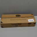 YaFex Curtain Rods 32-144 Inch, Heavy Duty 1 Inch Adjustable Curtain Rod for Windows, Black Extra Long Window Treatment Rods, Modern Design, Easy Installation