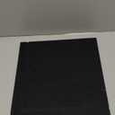 Bulletin Board, 36 x 24 inches Cork Board Alternative, 6 Pack 12"X12"X0.4" Felt Pin Boards for Walls Home Office Decor, Classroom with 30 Adhesive Tabs Black