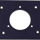 Charger Port Cover Plate Adapter Compatible with E-Z-GO Lithium Battery 120 Plug 48V