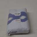 Luxury Cute Bathroom Rugs, Blue Bath Mat W/Navy Blue Scalloped Edge, Microfiber Aesthetic Trendy Funky Fun Preppy Rug, Extra Soft Bathroom Mat Non-Slip for Tub, Shower, 30'' x 20'' (1'8" x 2'6" (Rectangular))