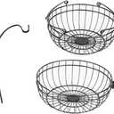 1pc Hanging Fruit Basket Two Storage for Fruits and Snacks Multi-functional Organizer for Kitchen and Living Room Decor