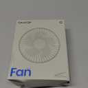 Gaiatop Portable Clip on Fan Battery Operated, Small Powerful 3 Speed Quiet 360 Rotate, USB Rechargeable Mini Personal Cooling Fan for Desk Table Home Office Stroller Camping Women Gifts Black Blue