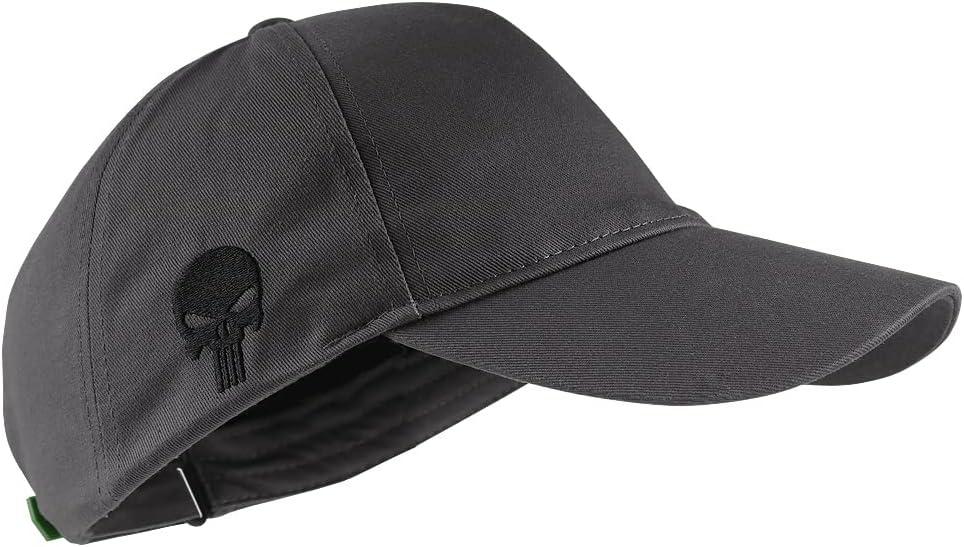 GREEN DEVIL Safety Bump Cap Hat Baseball Cap Style Safety Hat Breathable Lightweight Hard Hats for Men Women (One Size, Grey)