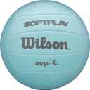 WILSON AVP Soft Play Volleyball - Official Size, Blue