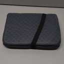 Gel Seat Cushion, Portable Travel Cushion for Long Sitting, Thick & Foldable, 14.5" x 10.5" Large Size Chair Seat Cushion for Office Chair Car Wheelchair, Relief Sciatica Coccyx Pain