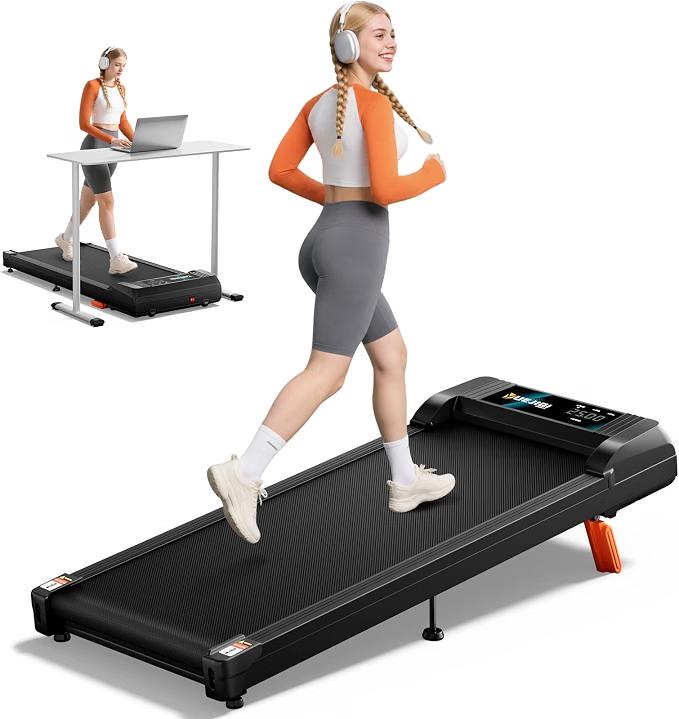 Walking Pad with Incline, Under Desk Treadmills for Home