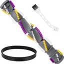 Brush Roll & Belt Kit for Bissell CleanView Swivel Rewind Vacuum Fits 2252 2253 2254 2256 2258 2259 2260 2316 2486 2487 2488 2489 3195 3196 3197 3197A 3198 3198A Replace Parts 1604545 1600159 1611230