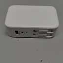 4-in-1 Retractable Gan Wall Charger Plug USB C,Travel Essentials Brick Multiport, 3ft Lightening+ Type C Cables,40W Fast Charging Foldable Block for iPhone 17 Pro/16/15/14/13,iPad,Galaxy