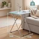 Garden 4 you TV Tray Table, Folding Dinner Tray, Snack Table,Green, 1PC
