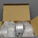 Sunnyray 8 Pcs 4 Inch Springform Pan for Baking Mini Cheesecake Pans with Removable Bottom Nonstick Leakproof Round Cake Mold Spring Form Molds for Mini Cheesecake Pizza and Quiches (Silver)