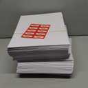 100 Pack Rigid Mailers 9x12 inches  Self Adhesive White Photo Mailers Large Mailing Supplies for Documents, Photos, CDs, Magazines, and Literature