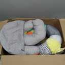 Infantino 2-in-1 Tummy Time & Seated Support, Baby Floor Seat for Tummy Time & Early Sitting, Soft, Supportive, Engaging Toys, Toucan