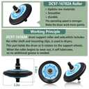 Upgraded Sam-Sung Dryer Repair Kit Compatible with Samsung Dryer Roller Replacement Kit, Replacement for Samsung Dryer Parts DC97-16782A Dryer Roller, DC93-00634A Idler Pulley, 6602-001655 Belt