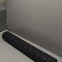 LuxStep Door Mat Large 36X47 Inch Indoor Outdoor Doormat, Non-Slip Low-Profile Design Floor Mat,Front Door Welcome Mat for Entryway,Patio,Garage, Black