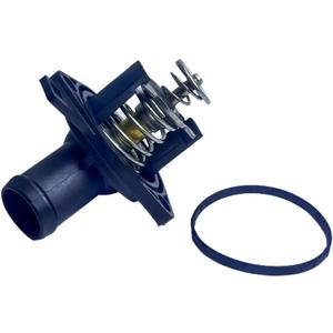 Engine Coolant Thermostat Housing Assembly Compatible with 2003-2007 Honda Accord 2003-2011 Honda Element Only for 2.4L L4 Vehicles Replace 19301RAAA02 19301RAAA01 19301-RAA-A01 19301-RAA-A02 THH-002