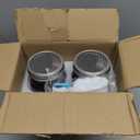 Seed Sprouting Jar Kit - 2 Wide Mouth Mason Jars with 316 Stainless Steel Sprouting Lids Covers, Drip Tray and Stand for Growing Broccoli Alfalfa Beans Sprout (Two Jars)