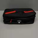 ALSLEA First Aid Bag Empty Large Medical Bag with Shoulder Strap 16x 9.5 x 7 Medicine Organizer Travel First Aid kit Emergency Supplies Storage Bag for Car, Home, Office, Outdoor (Black)