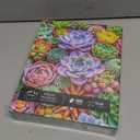 Vibrant Succulents Jigsaw Puzzles for Adults 1000 Pieces Puzzle Clearance Challenging Adult Puzzles 1000 Pieces Perfect for Game Nights Finished Size is 27.5 x 19.6 inch