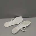 Calvin Klein Women's Edhen Sandal (White), 10M