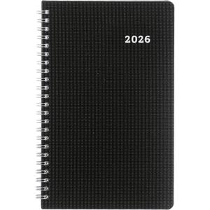 Blueline 2026 Timanager DuraFlex 5-Day Weekly/Monthly Planner, 13 Months, December 2025 to December 2026, Poly Cover, 9.0625" x 5.875", Black (C5910V.81T-26)