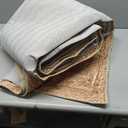 Bedsure 8x10 Printed Jute-Look Washable Area Rug, Soft Polyester Fleece