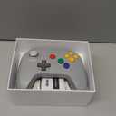 8BitDo 64 Bluetooth Controller for Analogue 3D, Switch, Switch 2, Windows, and Android (Grey)