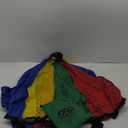 GSi Kids Play Parachute Rainbow Toy Tent Game for Children Gymnastic Cooperative Play and Outdoor Playground Activities (Rainbow 6 Feet)