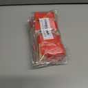 4 x QQSD Solid Red Toothpick Flag DIY Blank Flag Small Mini Plain Red Cupcake Topper Flags, 100 pcs