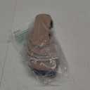 FITORY Women's Slide Sandals Flat Toe Ring Thongs with Cross Strap for Summer Size (7, Camel)