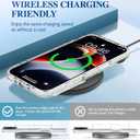 OOK Clear Floral case for iPhone Air Case, Cute Sunflower Floral Blooms DesignSoft TPU Bumper Hard PC Shockproof Protective for Women Girls Slim Phone Cover - White Flower