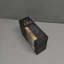 2 x MOVNO 2 in 1 Electric Salt and Pepper Grinder Set (Battery Powered), Automatic Salt and Pepper Grinder, One-Handed Operation, Adjustable Ceramic Grinder with LED Light