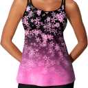 Summer Mae Womens Tankini Swimsuits 2025 Two Piece Bathing Suits Tummy Control Ruched Swim Suits with Shorts, 12